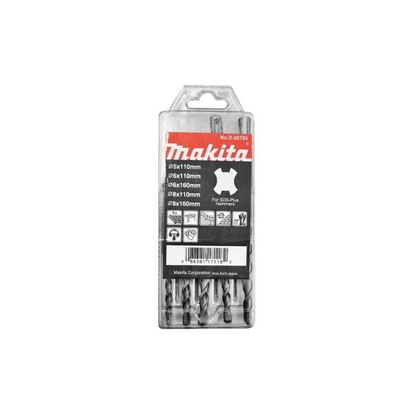 Svrdla set MAKITA D00795 DSD-Plus