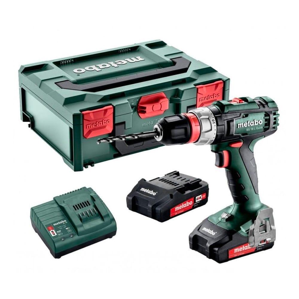Bušilica/odvijač METABO BS18 L QUICK 602320500