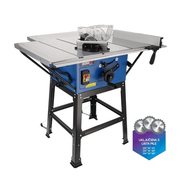 Pila za drvo stolna DEDRA DED7754T3 2000W, list 254mm